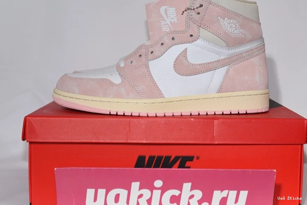 1 Jordan Pink High OG FD2596-600 (Women's) 139 Breathable  Retro Atmosphere 0811